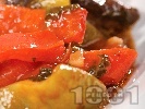 Рецепта Задушени зеленчуци с доматено пюре